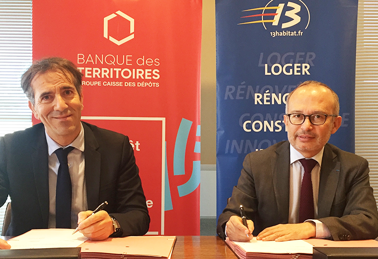 Convention avec la Caisse des Dépôts pour construire et réhabiliter 4700 logements