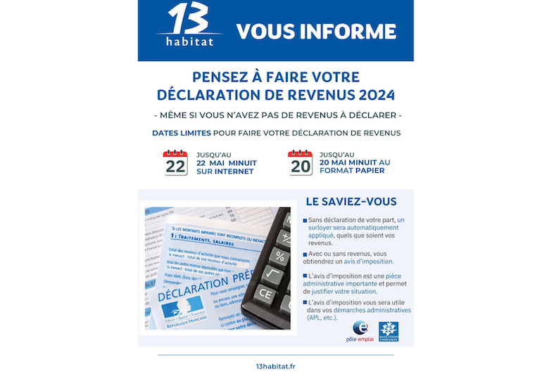 Déclaration de revenus 2024
