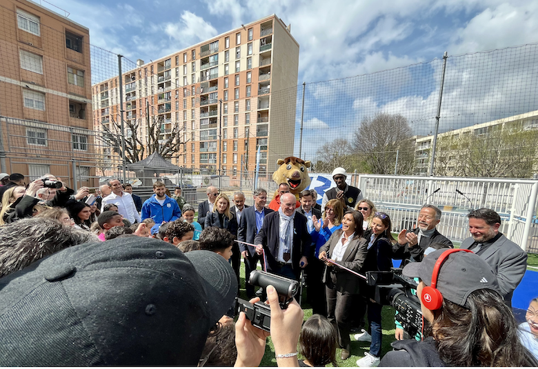Un nouveau plateau sportif à Val Plan 13e