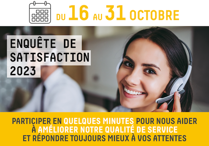 Enquête de satisfaction 2023