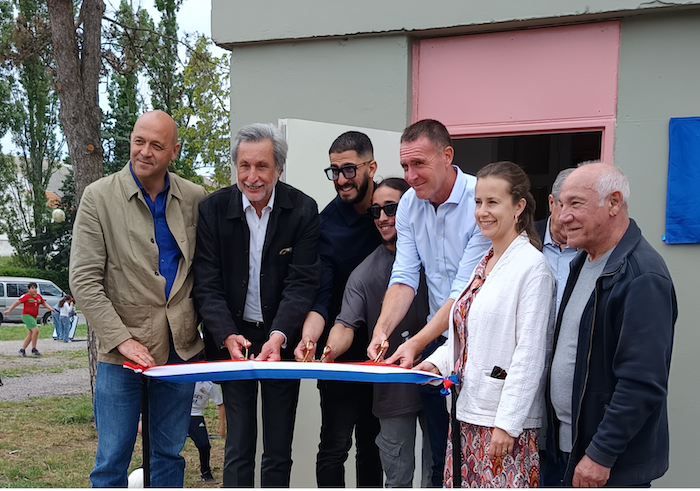 Nouvelle salle de sport dans notre cité Barriol à Arles