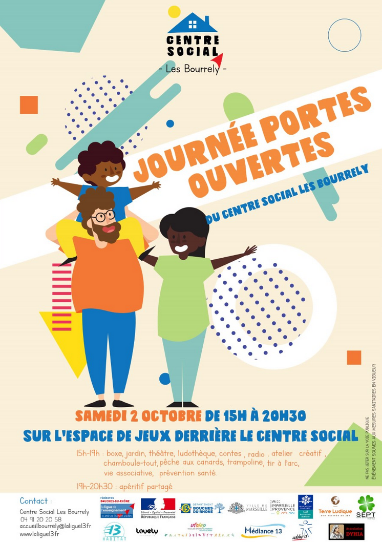 Journée portes ouvertes au Centre Social Les Bourrely