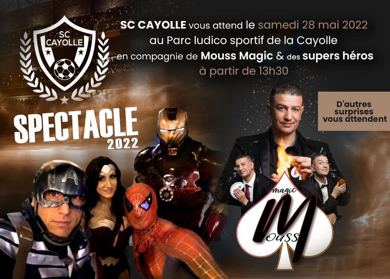 Spectacle 2022 au SC Cayolle
