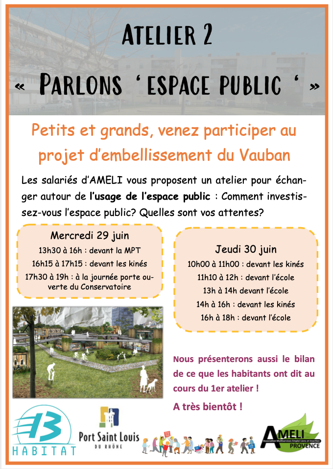 Atelier "Parlons Espace Public"