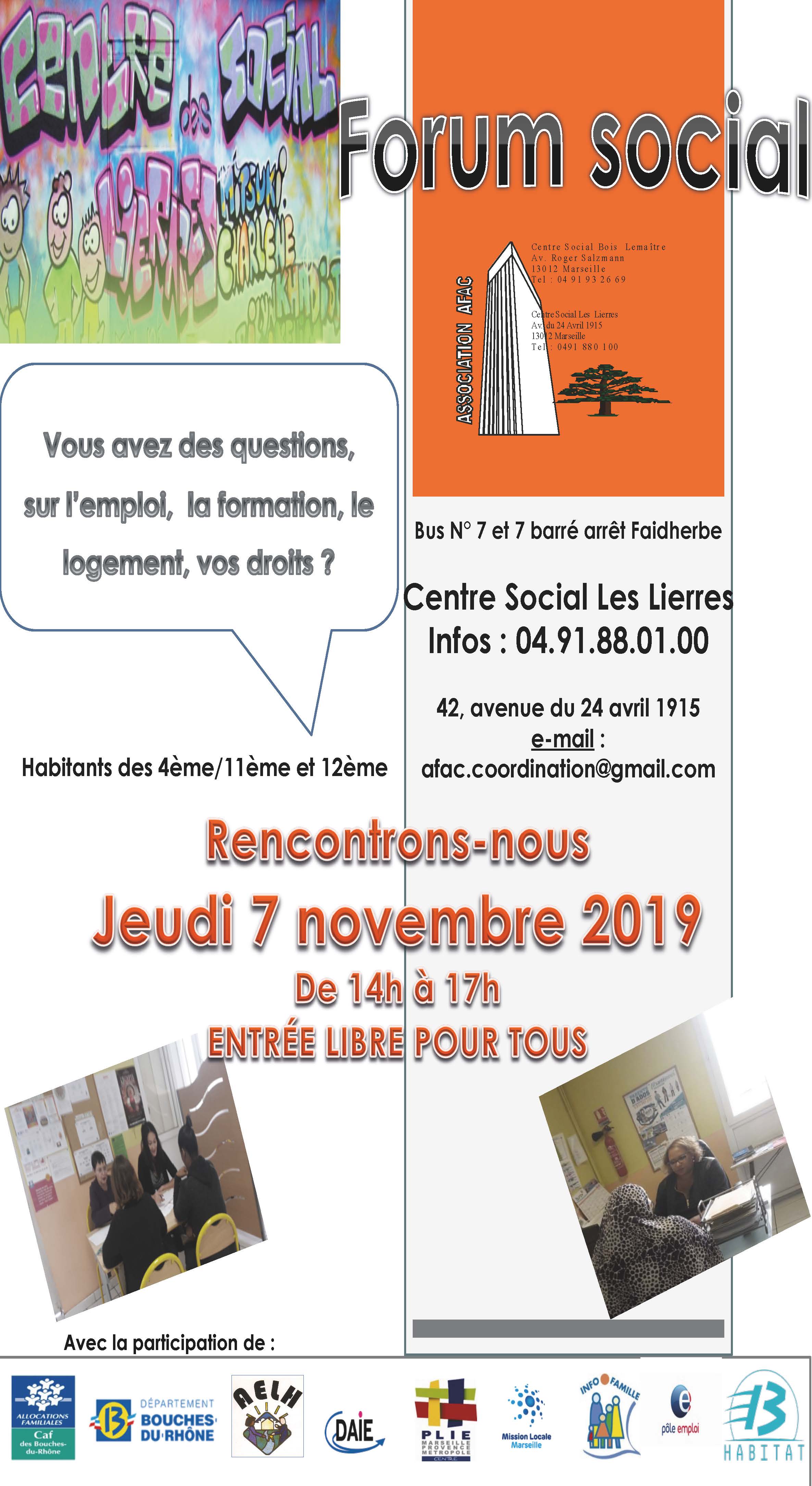 Forum social des Lierres - 13012