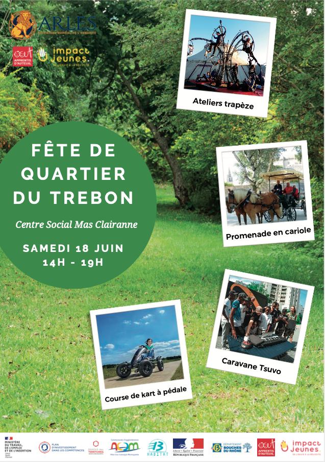 Fête de quartier du Trébon Samedi 18 juin
