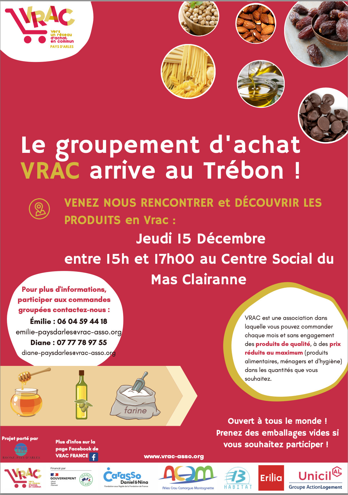 Rencontre : Découvrez les produits en vrac !