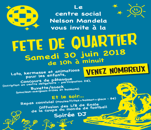 La fête de quartier à Mas de Pouane - Croix sainte - Martigues les 16 et 17 juin