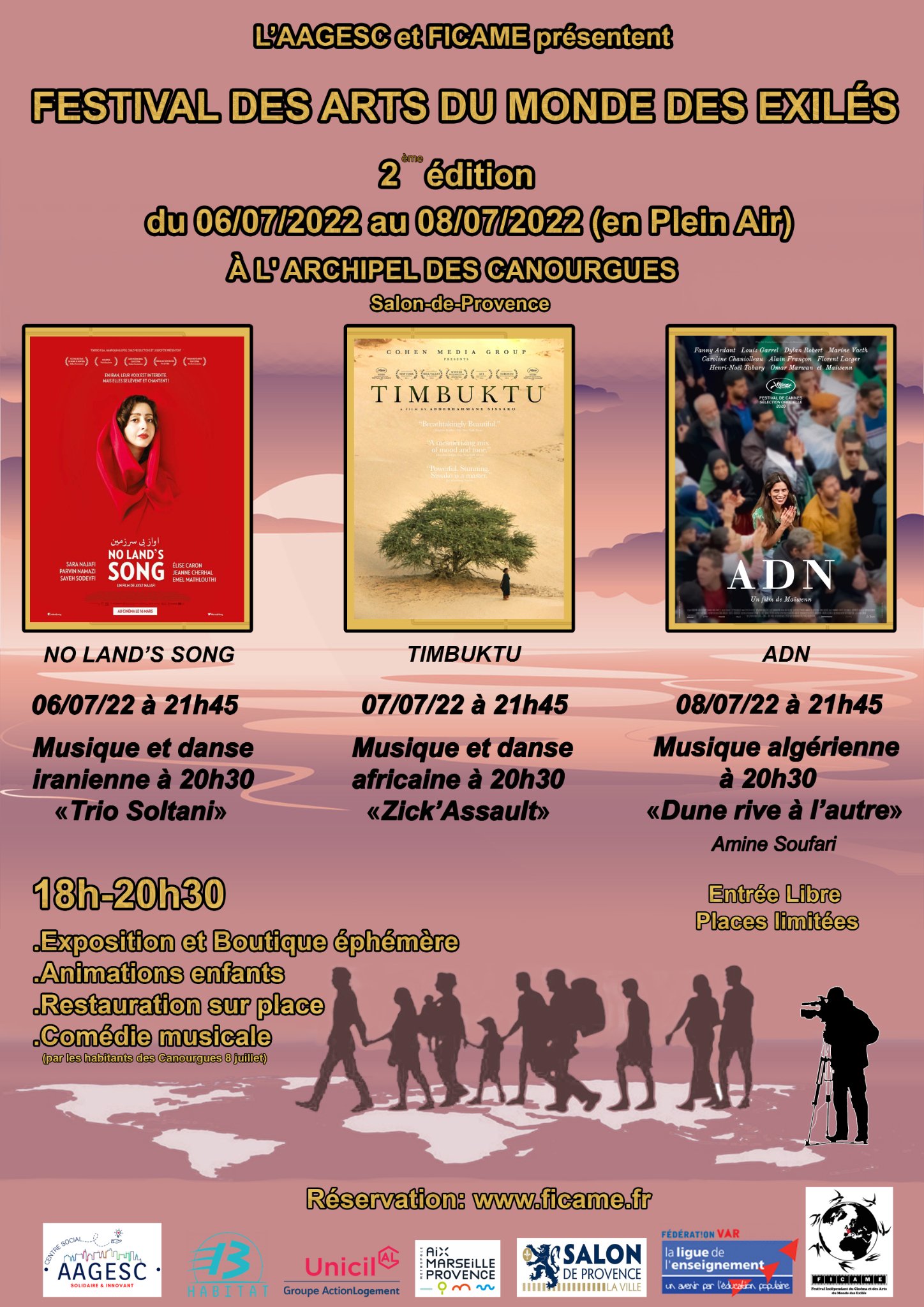 2ème édition du festival des Arts du Monde et des Exilés