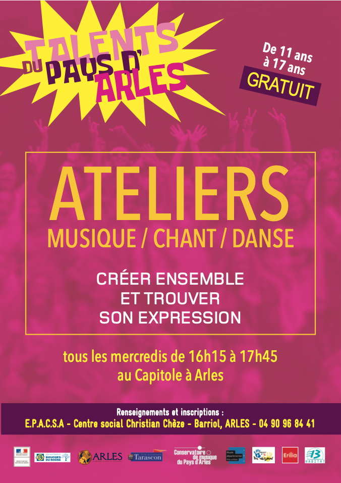 Ateliers musique chant danse