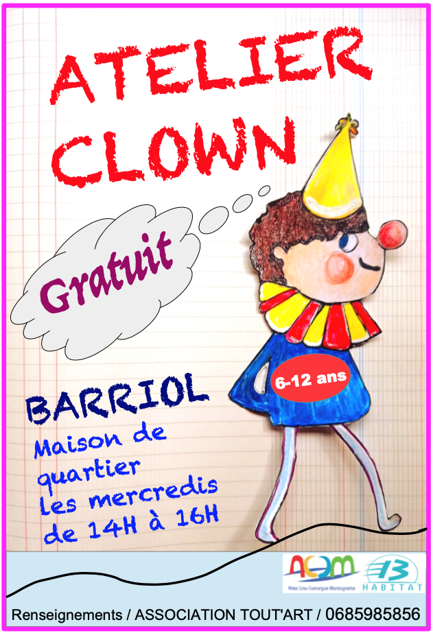 Atelier clown