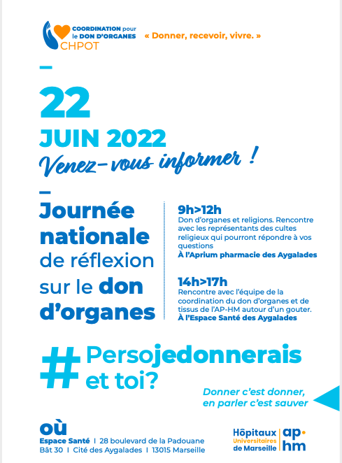 Journée nationale de reflexion sur le don d'organes