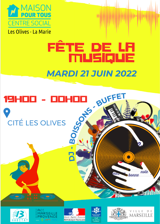 Fête de la musique aux Olives - 21 Juin