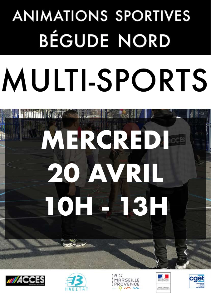 Animations sportives à la Bégude Nord