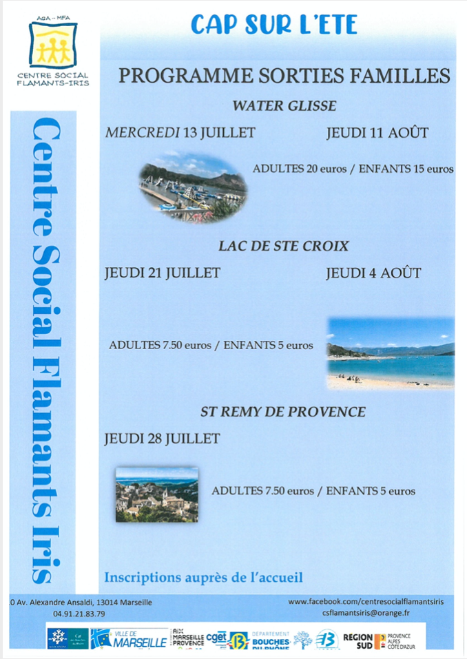 Cap sur l'été ! Sorties Familles