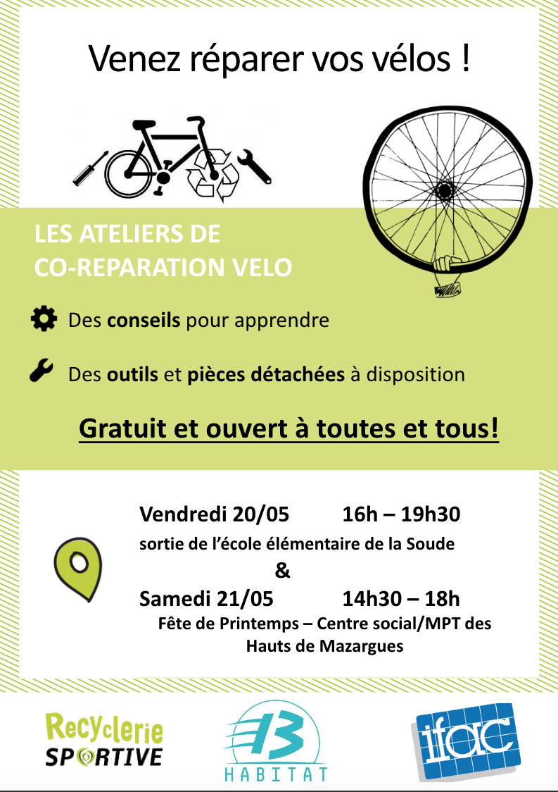 Atelier réparation de vélos