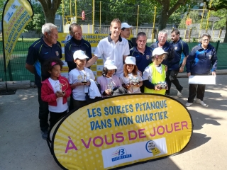 Nouveau succès pour "Pétanque dans mon quartier"