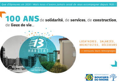 13 Habitat a 100 ans ! Retrouvez les témoignages de locataires, architectes, salariés...qui ont fait l'histoire de 13 Habitat.