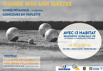 Soirées « pétanque dans mon quartier » : vous pouvez vous inscrire !