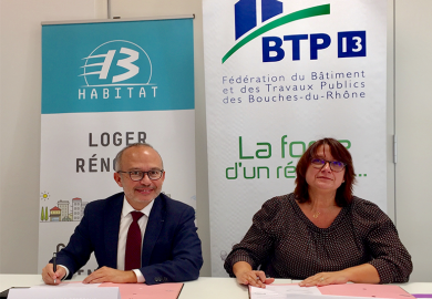 13 Habitat renforce la sécurité sur ses chantiers avec la fédération du BTP