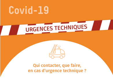 Coronavirus : appelez 13 Habitat uniquement pour les urgences techniques