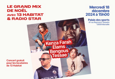 Le grand mix de Noël avec Kenza Farah, Elams, Bengous et Tessae ...