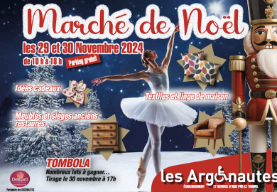Marché de Noël de « nos » Argonautes les 29 et 30 novembre