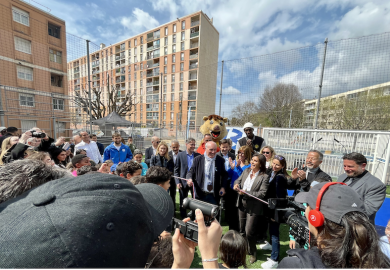 Un nouveau plateau sportif à Val Plan 13e