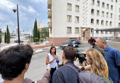 La vidéoprotection est lancée aux Tilleuls Marseille 13e
