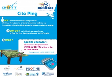 Cité Ping spécial vacances ! A la Rose, Le Clos