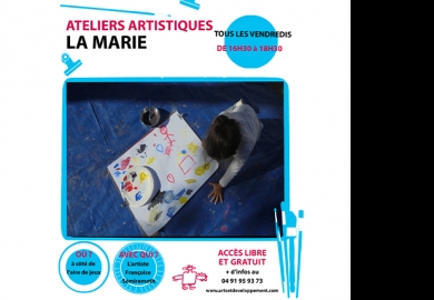 Les Ateliers artistiques reprennent à La Marie