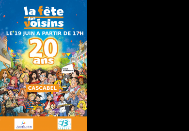 Fête des voisins mercredi 19 juin - Cascabel - Vitrolles