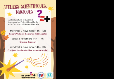 Animations Petits Débrouillards Toussaint 2022, Port de Bouc