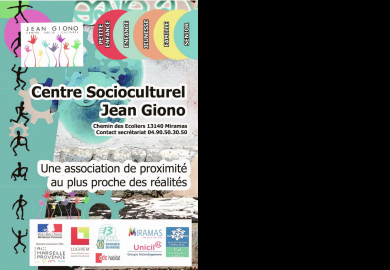 Programmation 2022 / 2023 du Centre Socioculturel Jean Giono