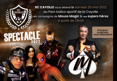 Spectacle 2022 au SC Cayolle