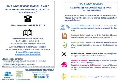 Pôle Infos séniors Marseille Nord