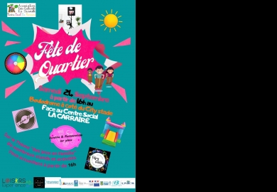 Fête de quartier au Centre social la carraire -ASCP