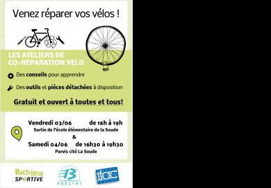 Ateliers de co-réparation vélo