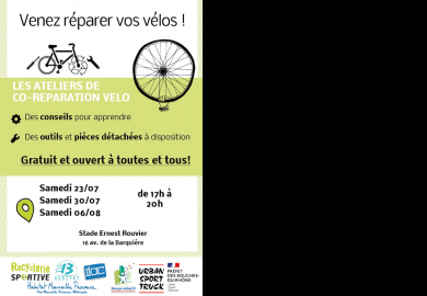Atelier de co réparation de vélos
