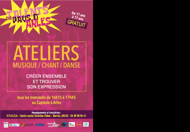 Ateliers musique chant danse