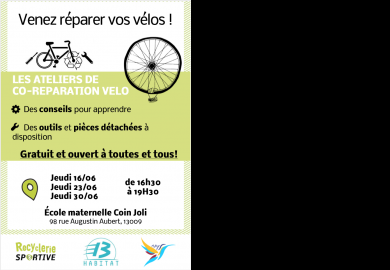 Ateliers de co-réparation vélo
