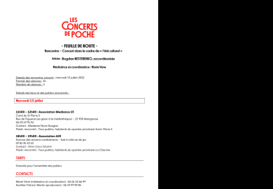 Concert de poche