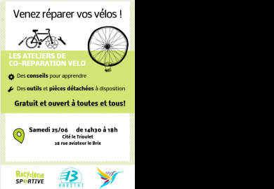 Atelier de co réparation de vélos