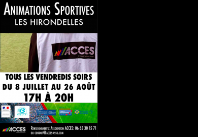 Animations sportives aux Hirondelles