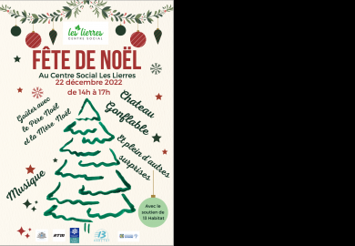 Fête de Noël au centre social Les lierres