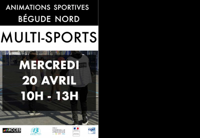 Animations sportives à la Bégude Nord