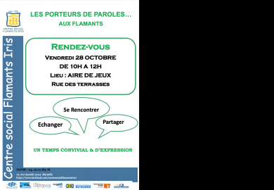 Les porteurs de paroles aux Flamants